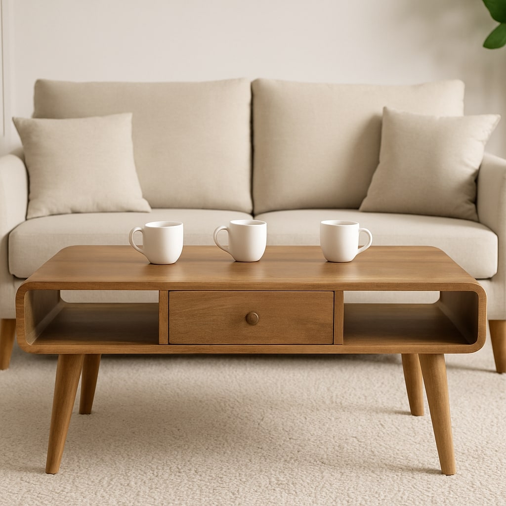 2 over 3 Curved Chestnut Chest
