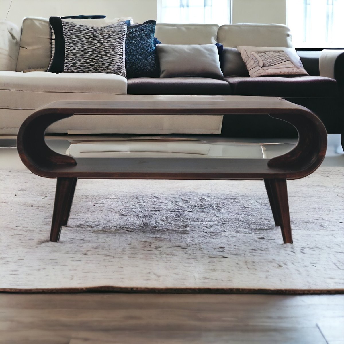 Amaya Walnut Coffee Table