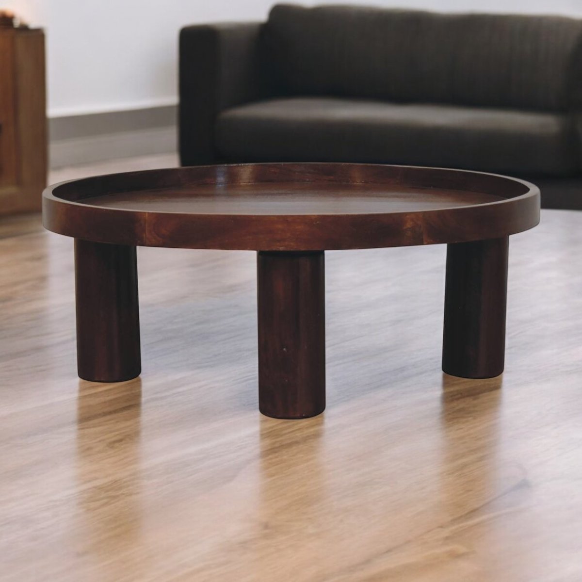 Crescent Chestnut Coffee Table