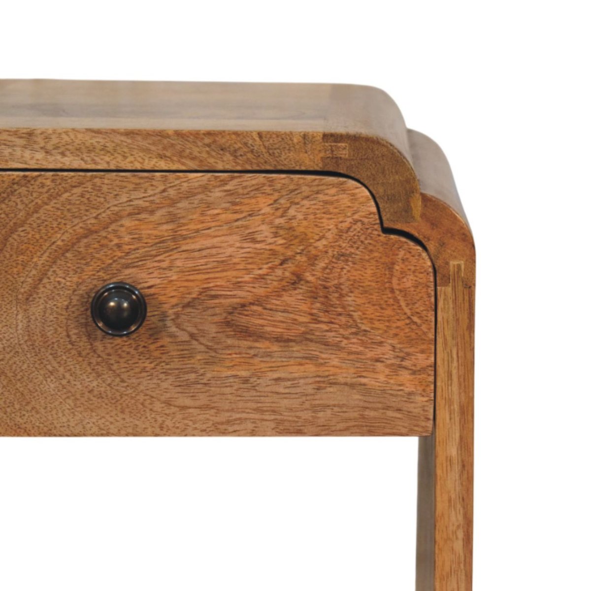 Avora Mini Chestnut Nightstand with 1 drawer