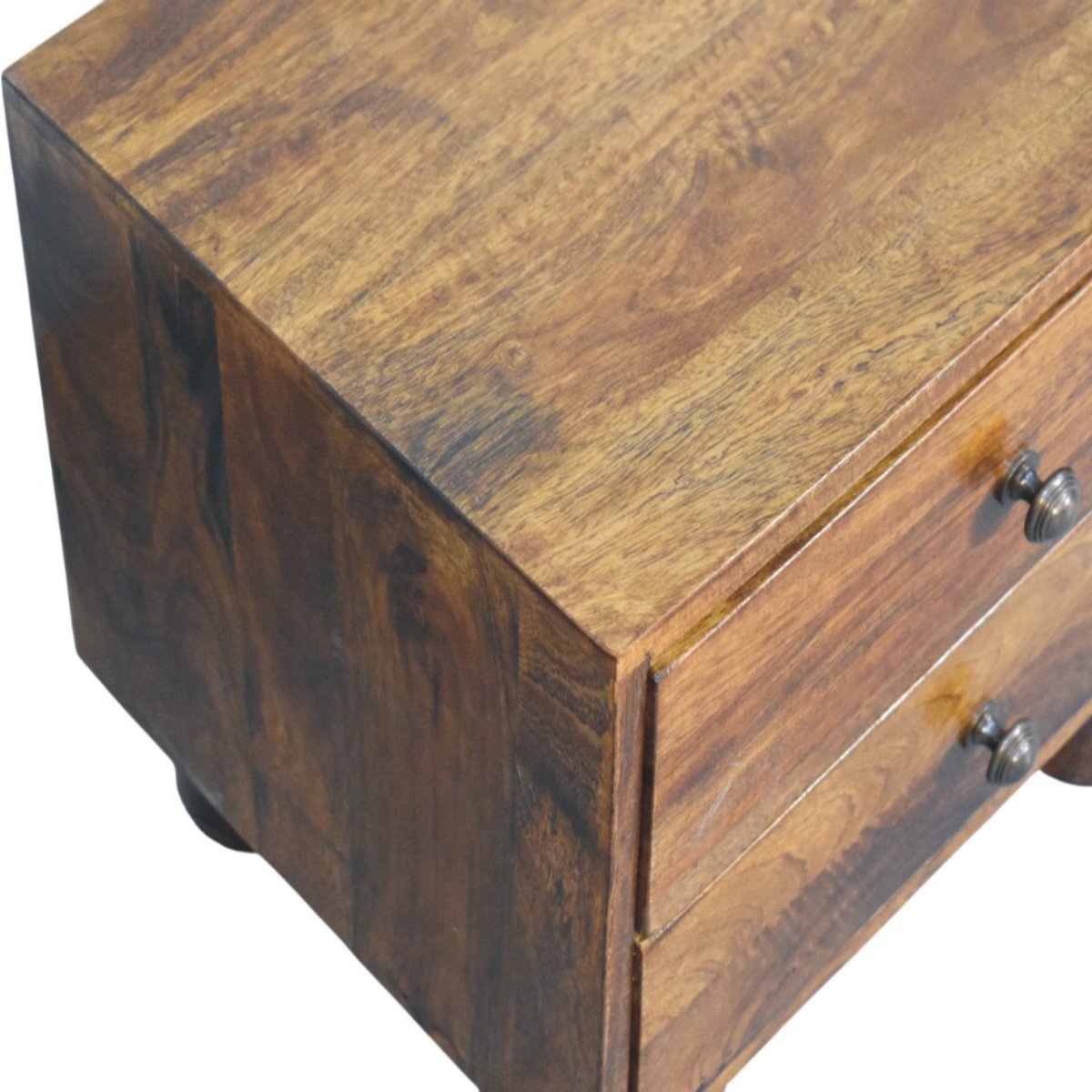 Tula 2 Drawer Chestnut Nightstand