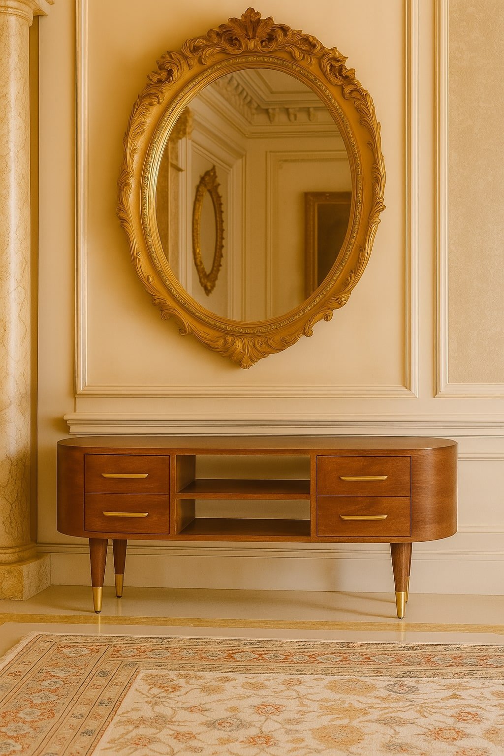 Valenza 2 drawer Media Unit