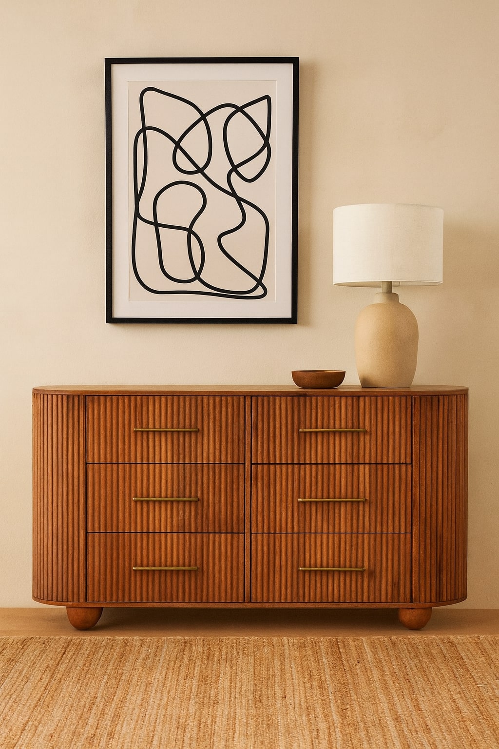 Ridgefront Chest - Amber Oak
