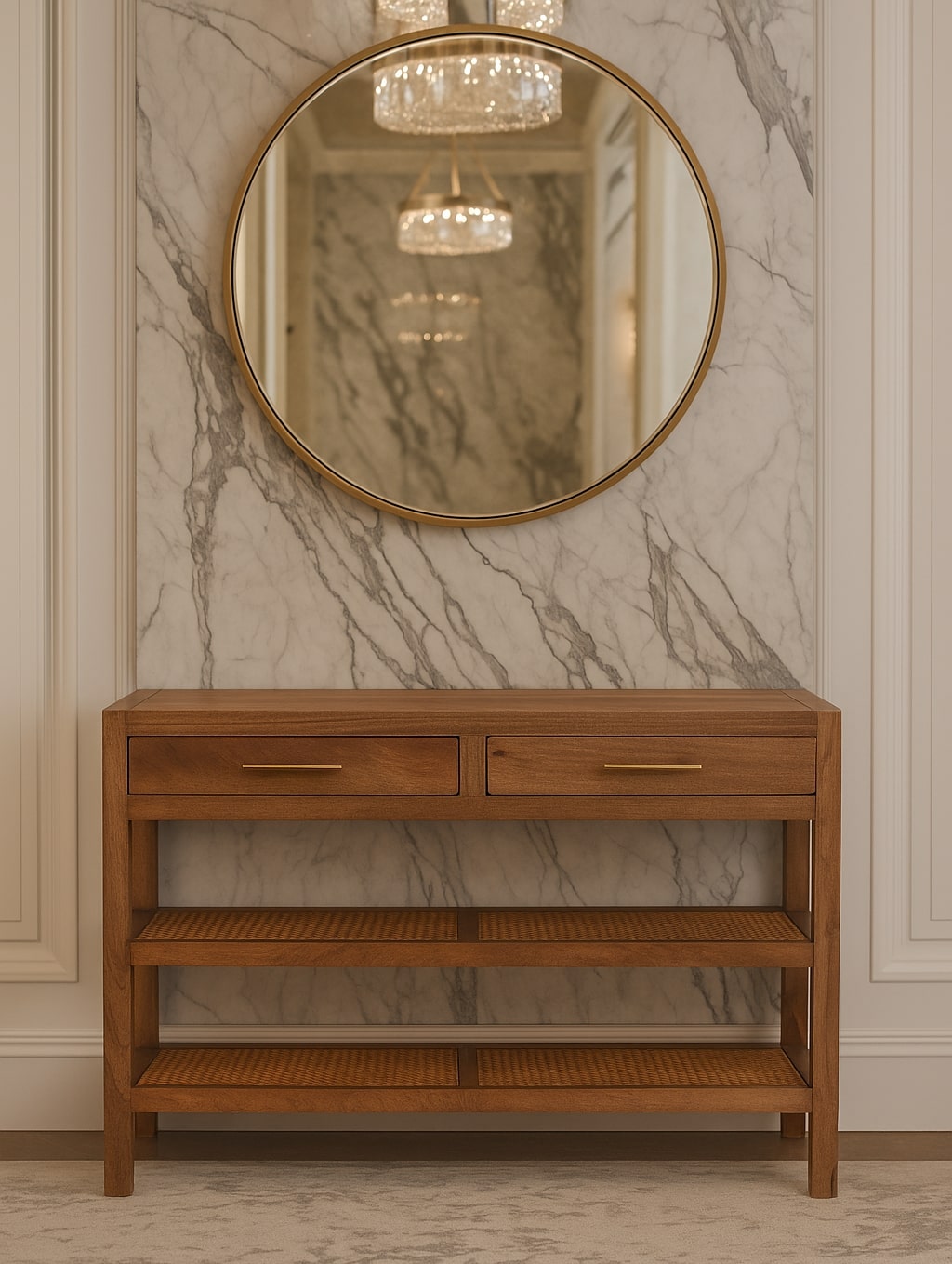 Woven Tier Console