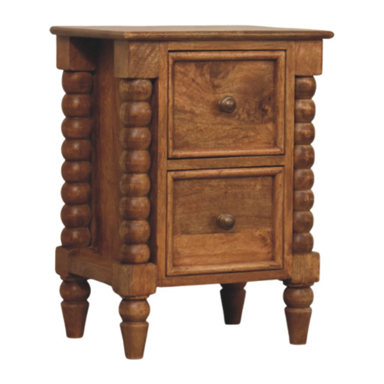 Spindle Amber Bedside