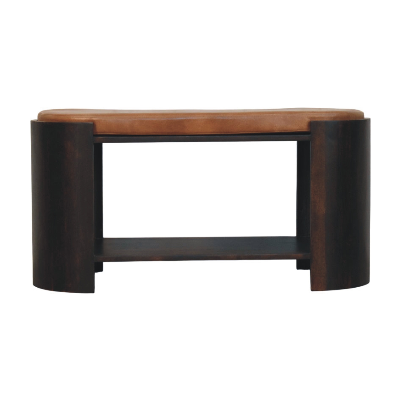 Valencia Leather Shoe Bench