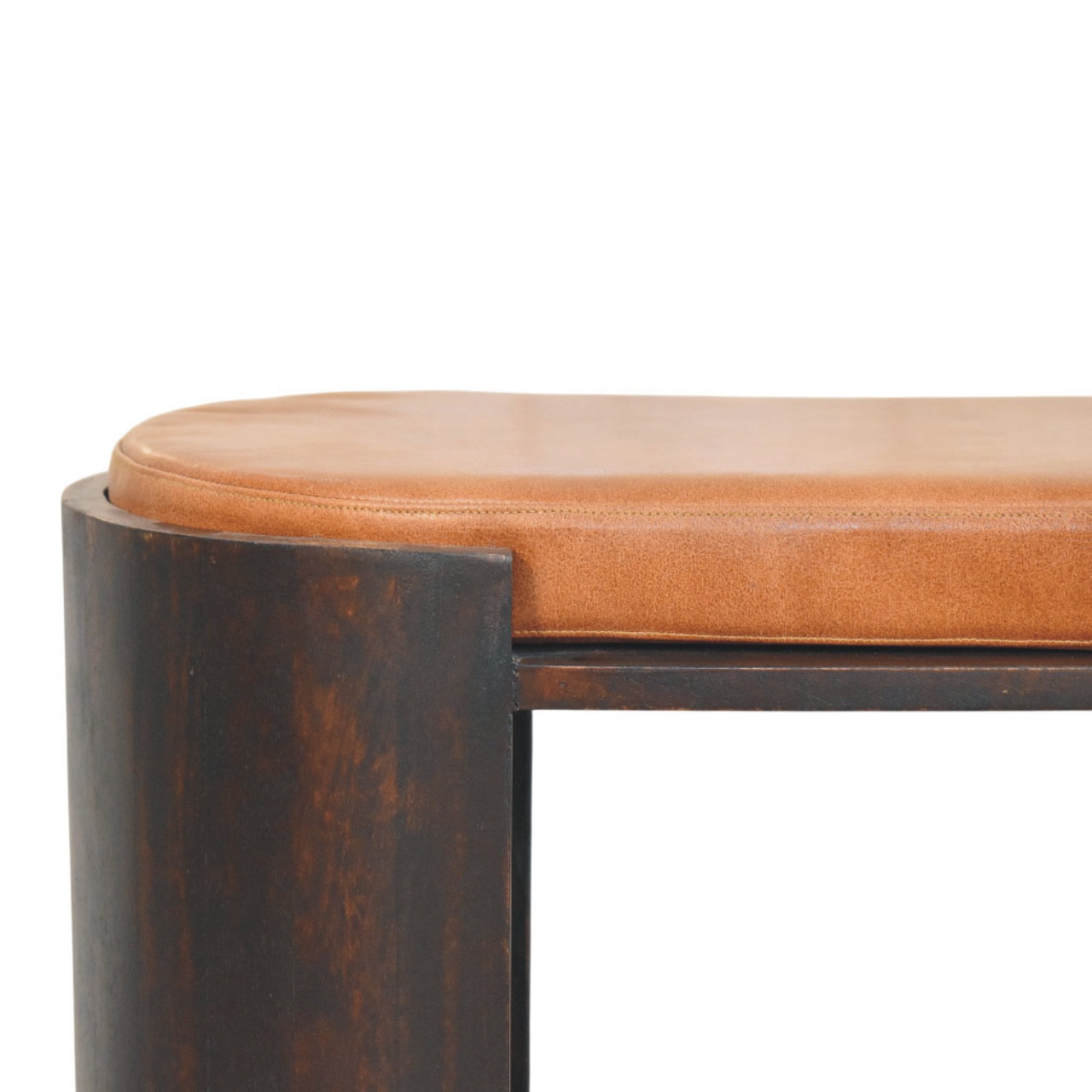 Valencia Leather Shoe Bench
