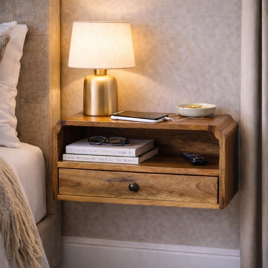 Avora Wall-Mounted Bedside