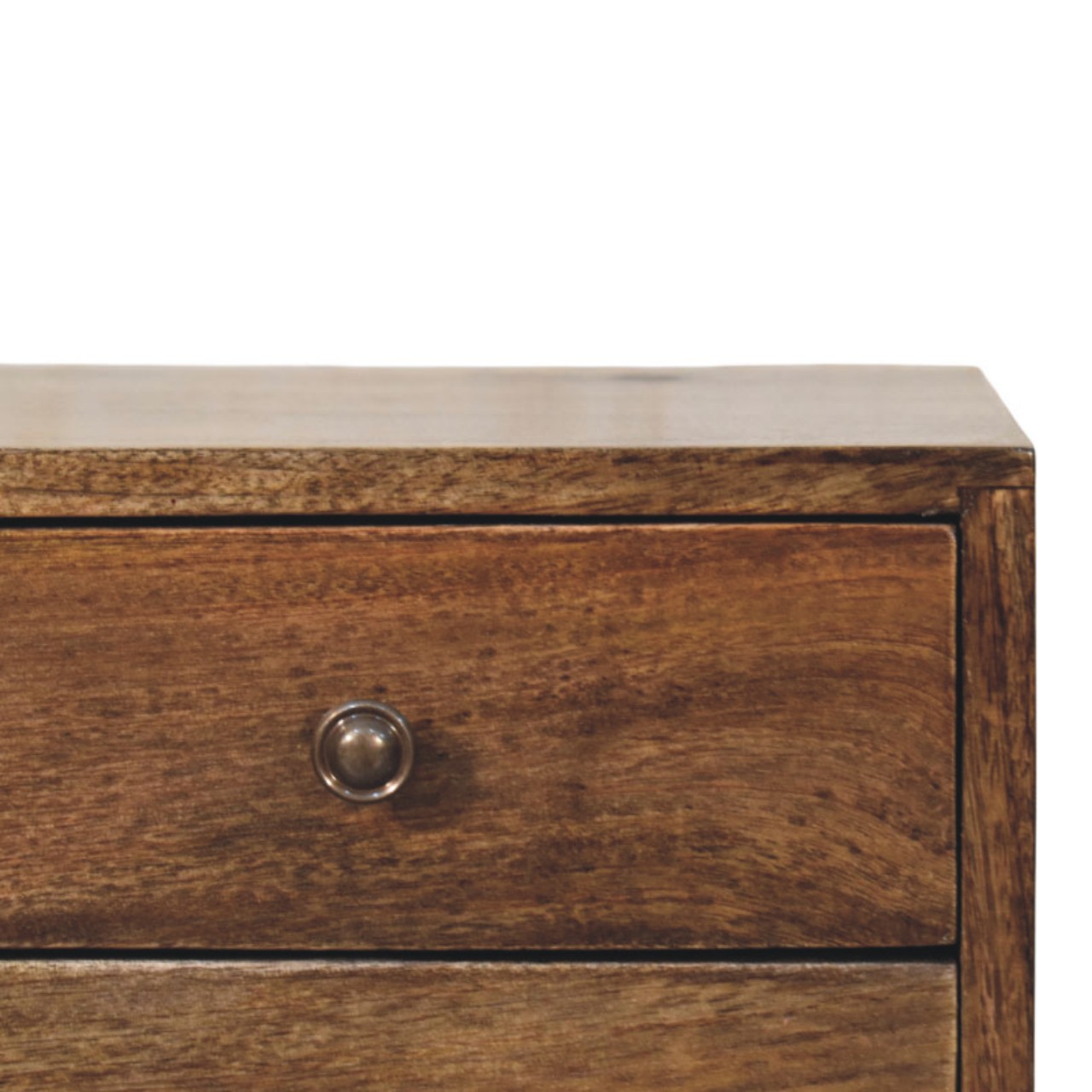 Nordic 2 Drawer Bedside in Classic Grey