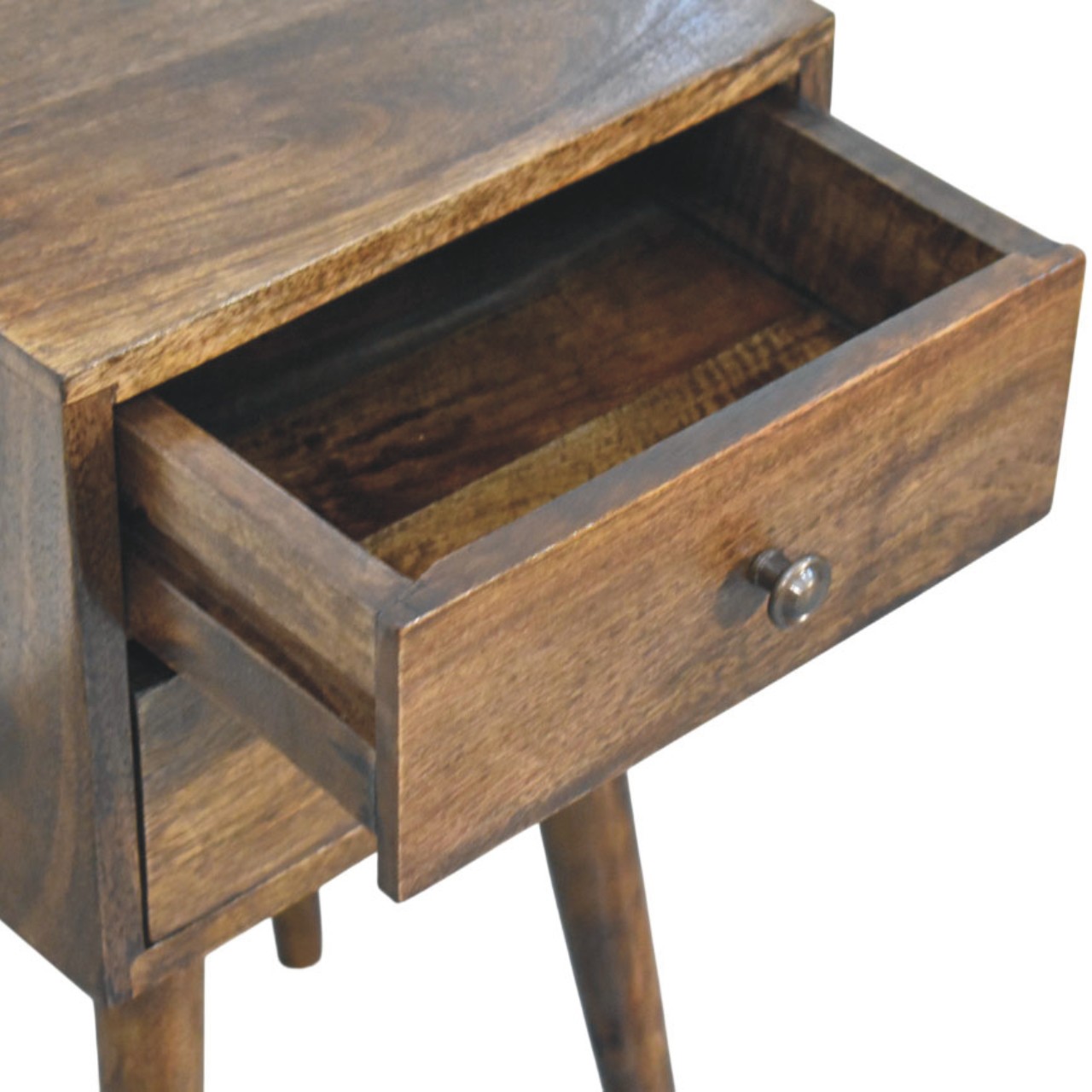 Nordic 2 Drawer Bedside in Classic Grey