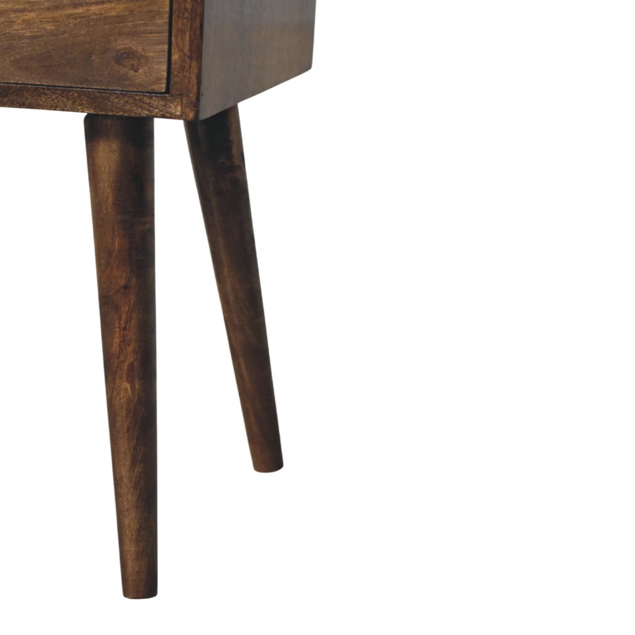 Nordic 2 Drawer Bedside in Classic Grey
