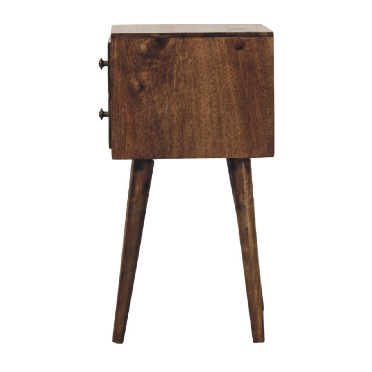 Nordic 2 Drawer Bedside in Classic Grey
