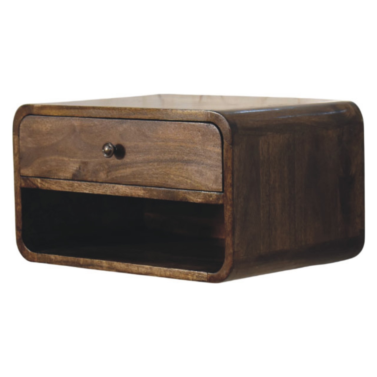 Rounded Edge 1-Drawer Bedside