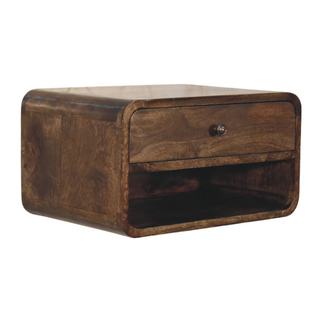 Rounded Edge 1-Drawer Bedside