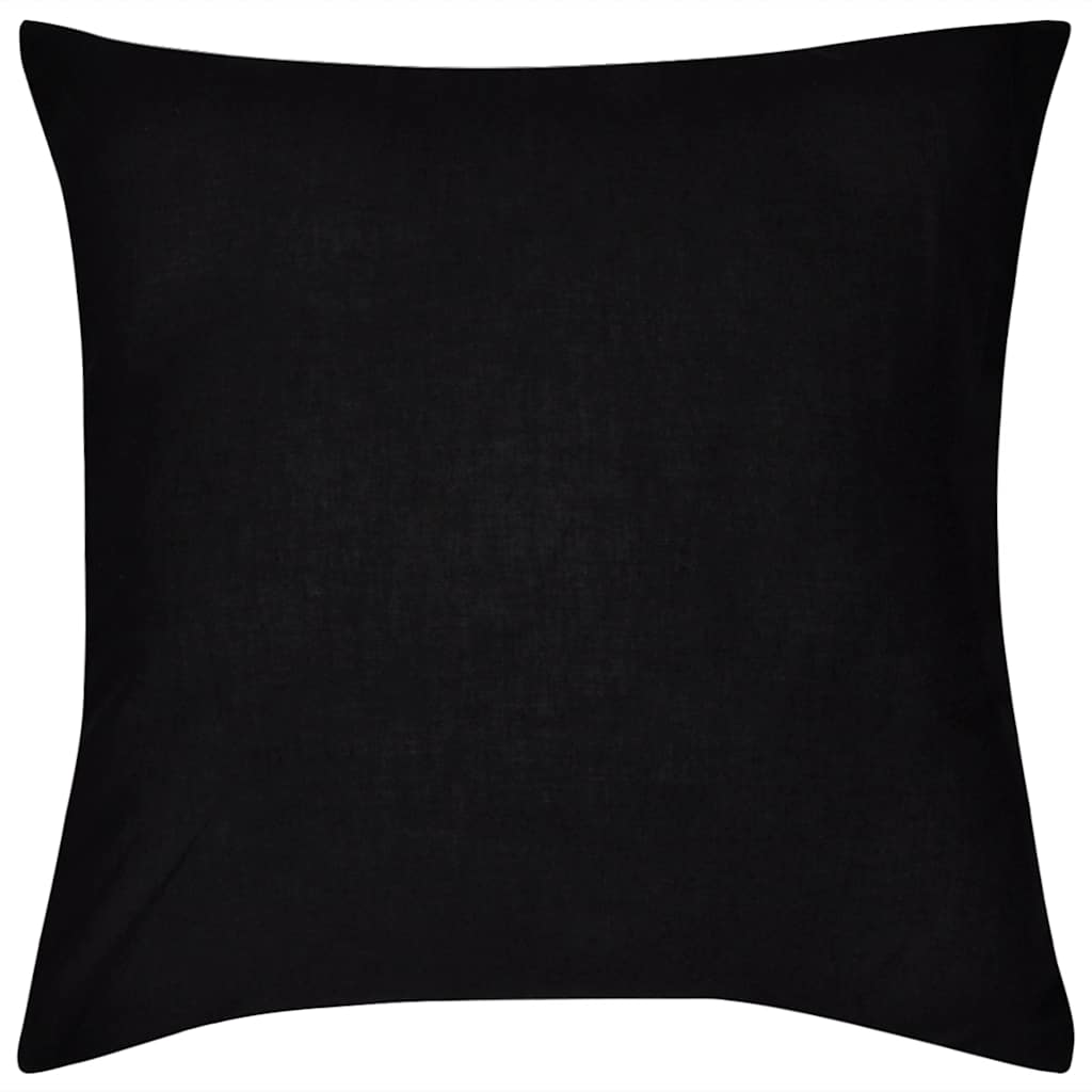 Fodere per Cuscini 4 pz in Cotone 80 x 80 cm