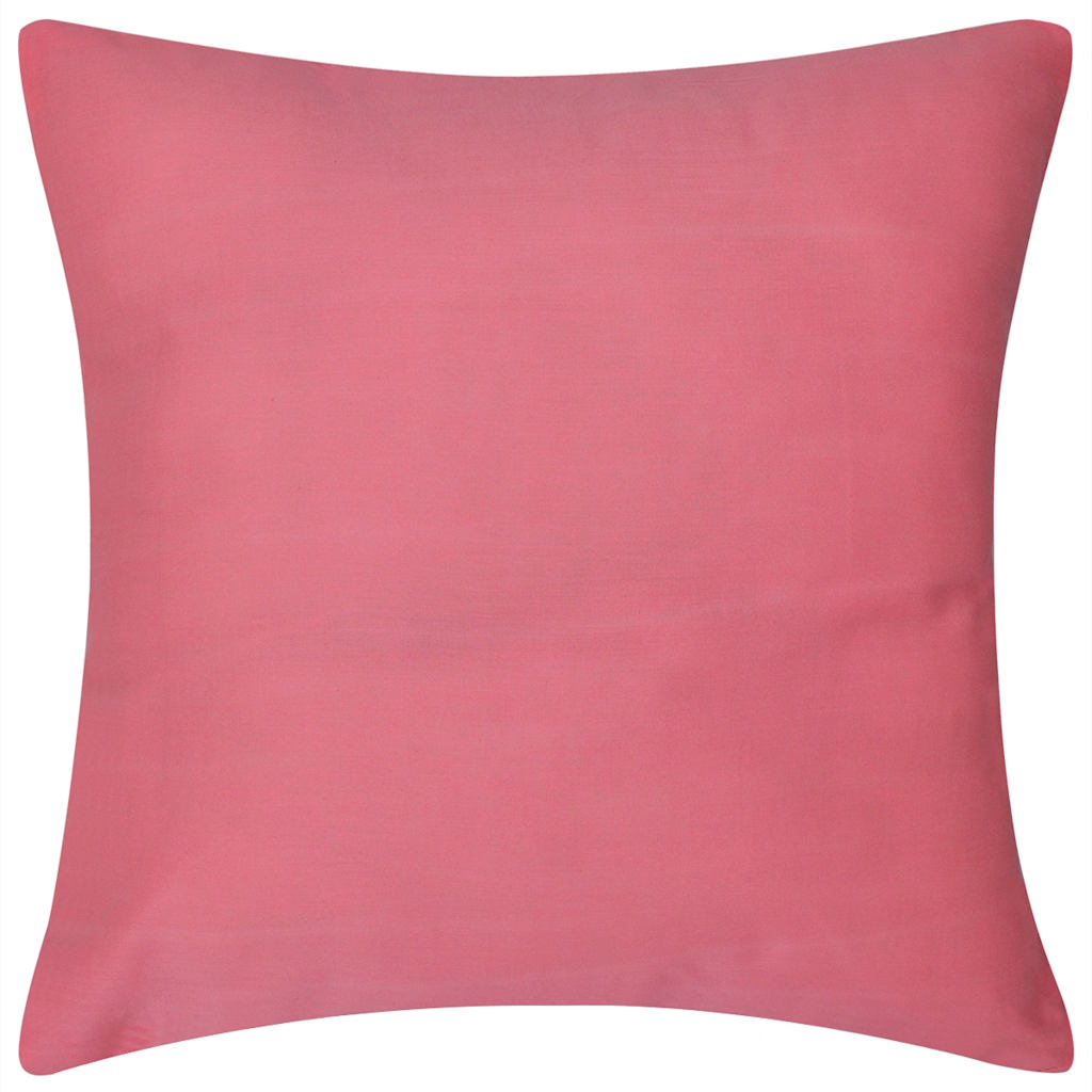 Fodere per Cuscini Rosa in Cotone 4 pz 80 x 80 cm