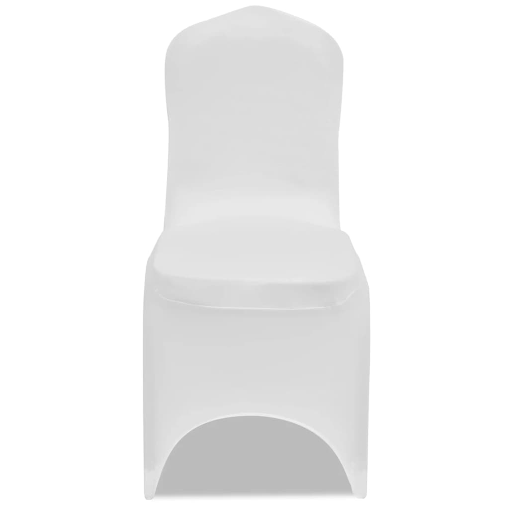 Set 4 pz Fodera elastica per sedie bianca