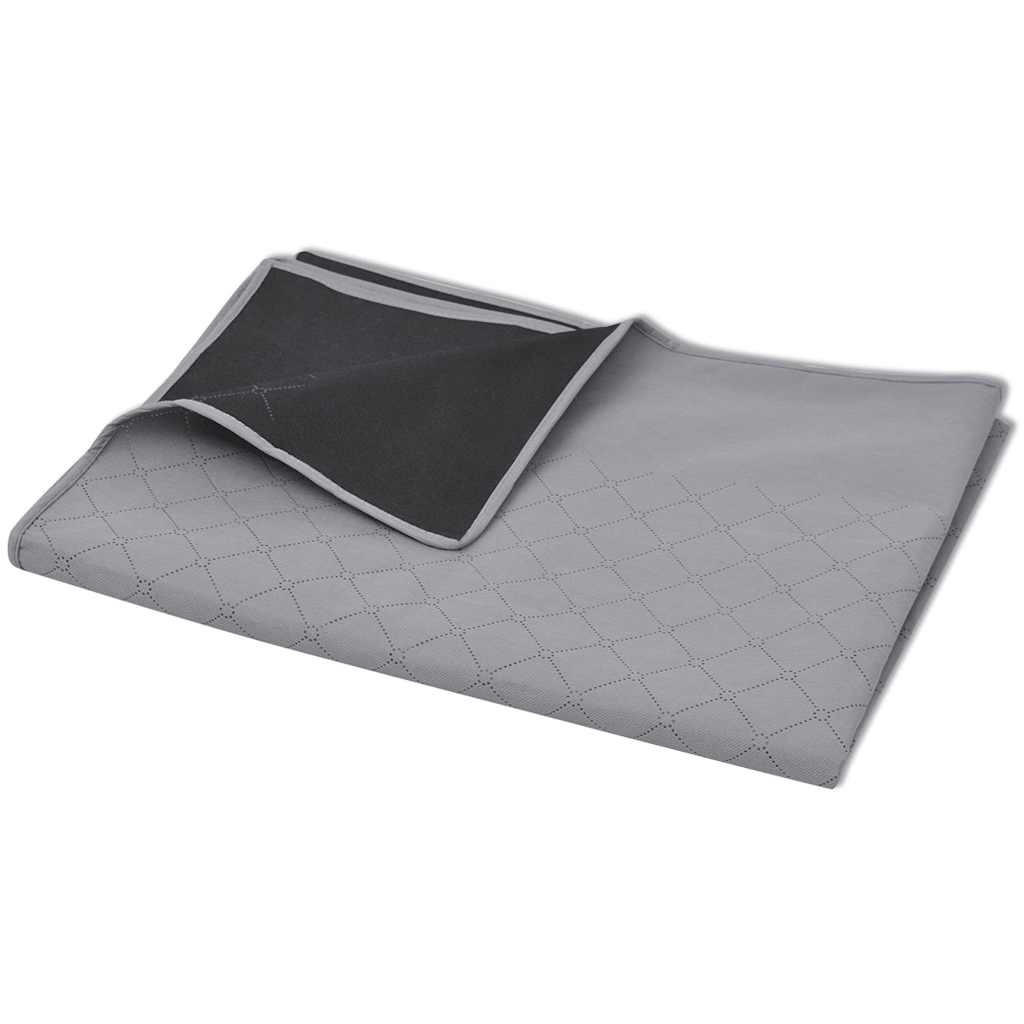 Coperta da Picnic Grigia e Nera 150x200 cm