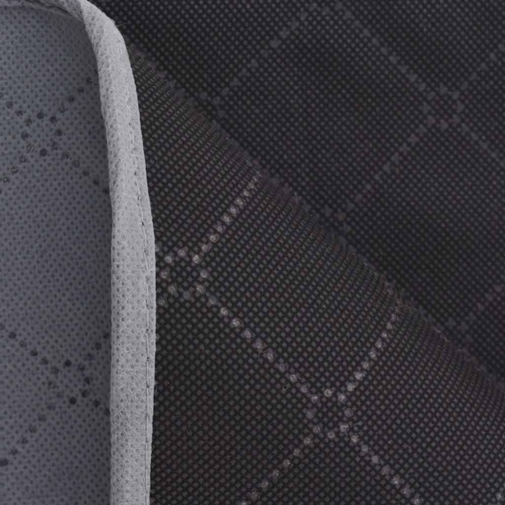 Coperta da Picnic Grigia e Nera 150x200 cm