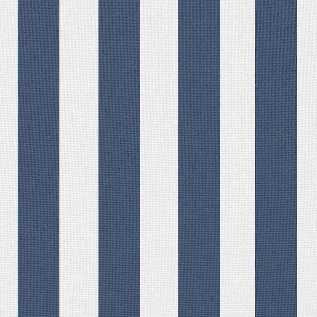 Cuscini da Esterno 2 pz Stampa a Righe 45x45 cm Blu