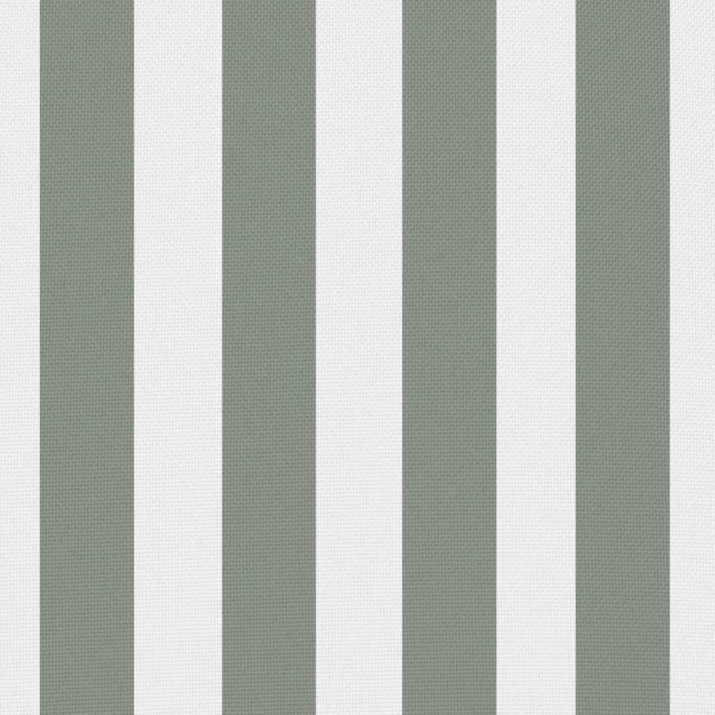 Cuscini da Esterno 2 pz Stampa a Righe 45x45 cm Grigi