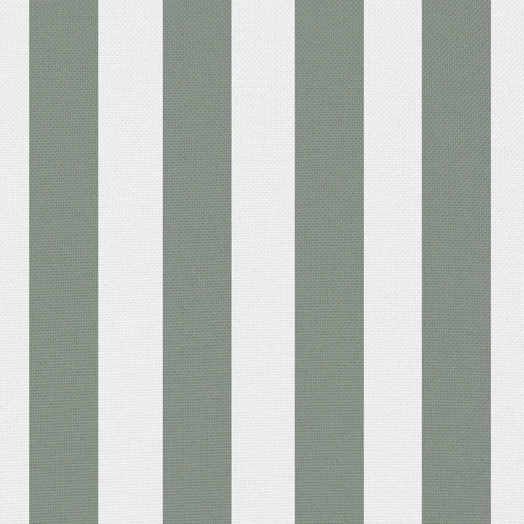 Cuscini da Esterno 4 pz Stampa a Righe 45x45 cm Grigi