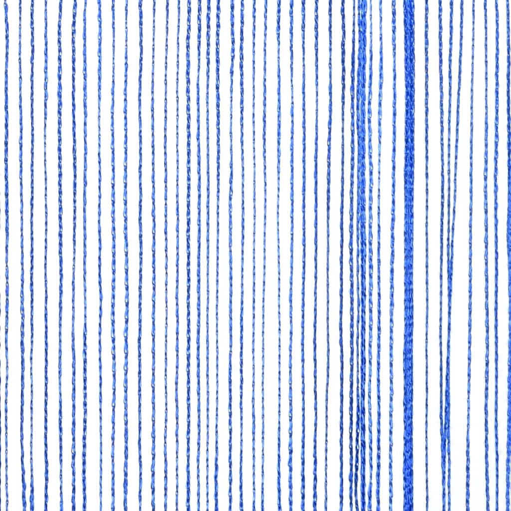 Tende a Filo 2 pz 100x250 cm Blu