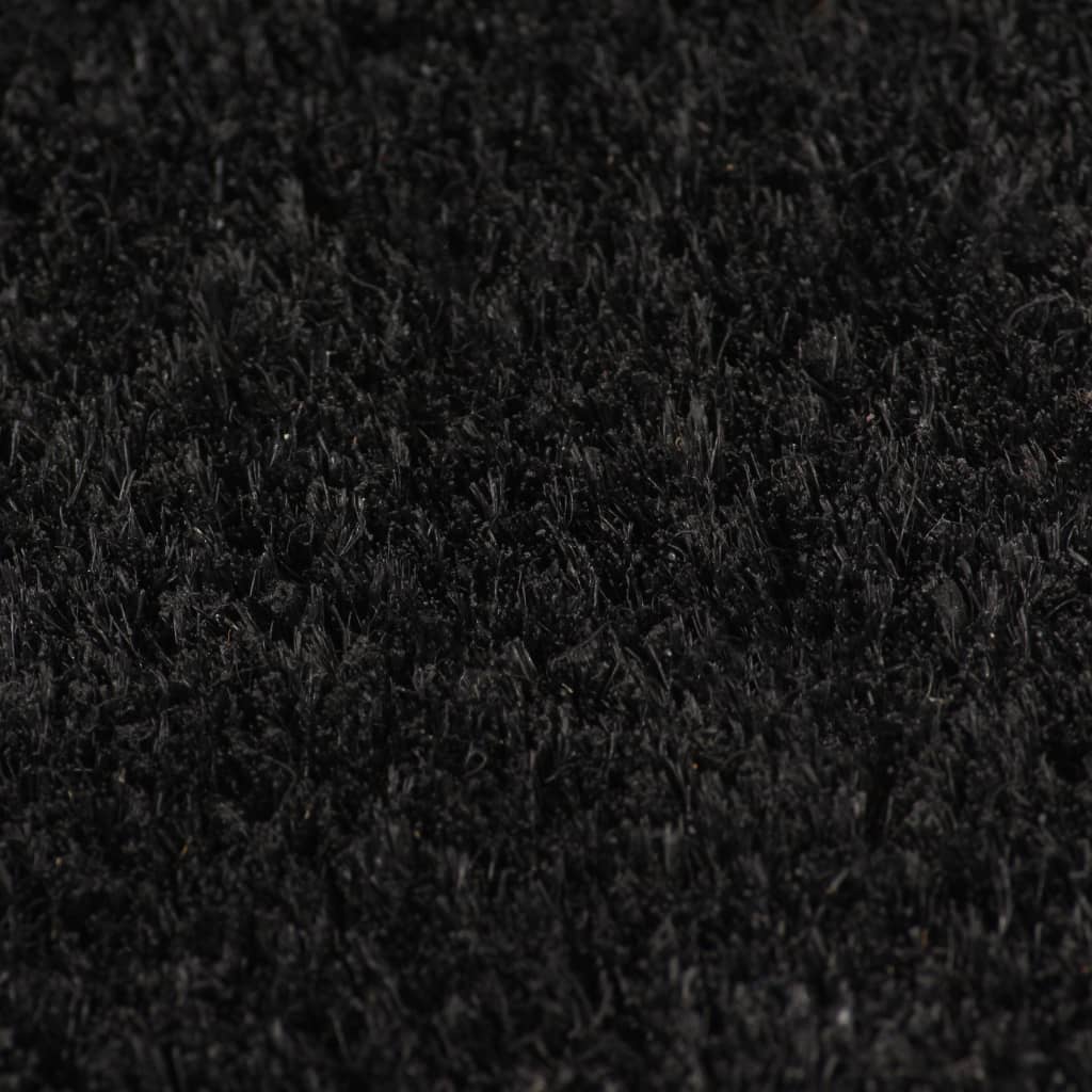 Zerbini in Fibra di Cocco 2 pz 17mm 50x80 cm Nero