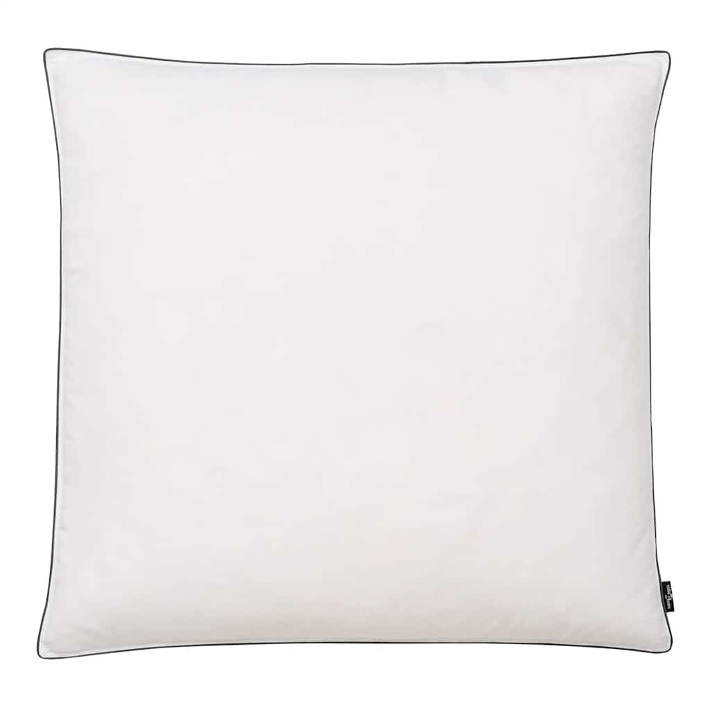 Cuscini 2 pz in Mix di Piume 80x80 cm Bianco