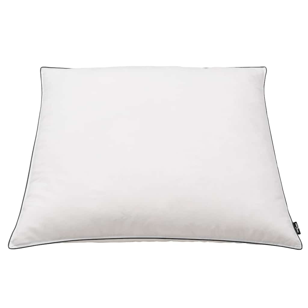 Cuscini 2 pz in Mix di Piume 80x80 cm Bianco