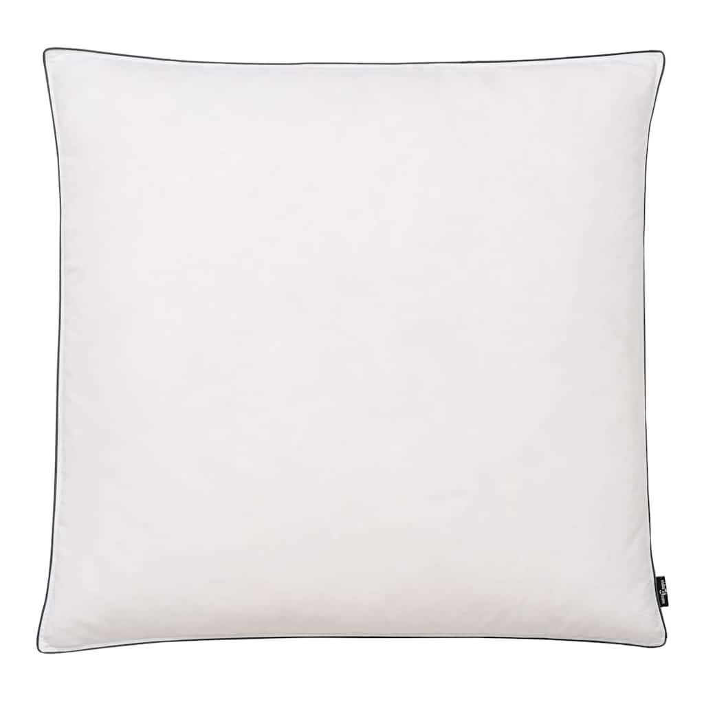 Cuscini 2 pz Imbottitura Leggera Mix di Piume 80x80 cm Bianchi