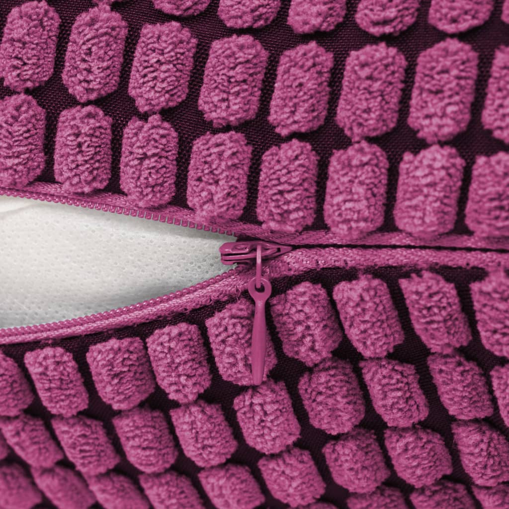 Set di Cuscini 2 pz in Velour 40x60 cm Rosa