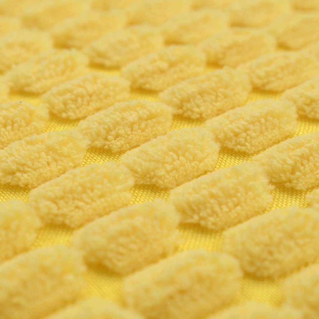Set di Cuscini 2 pz in Velour 40x60 cm Giallo