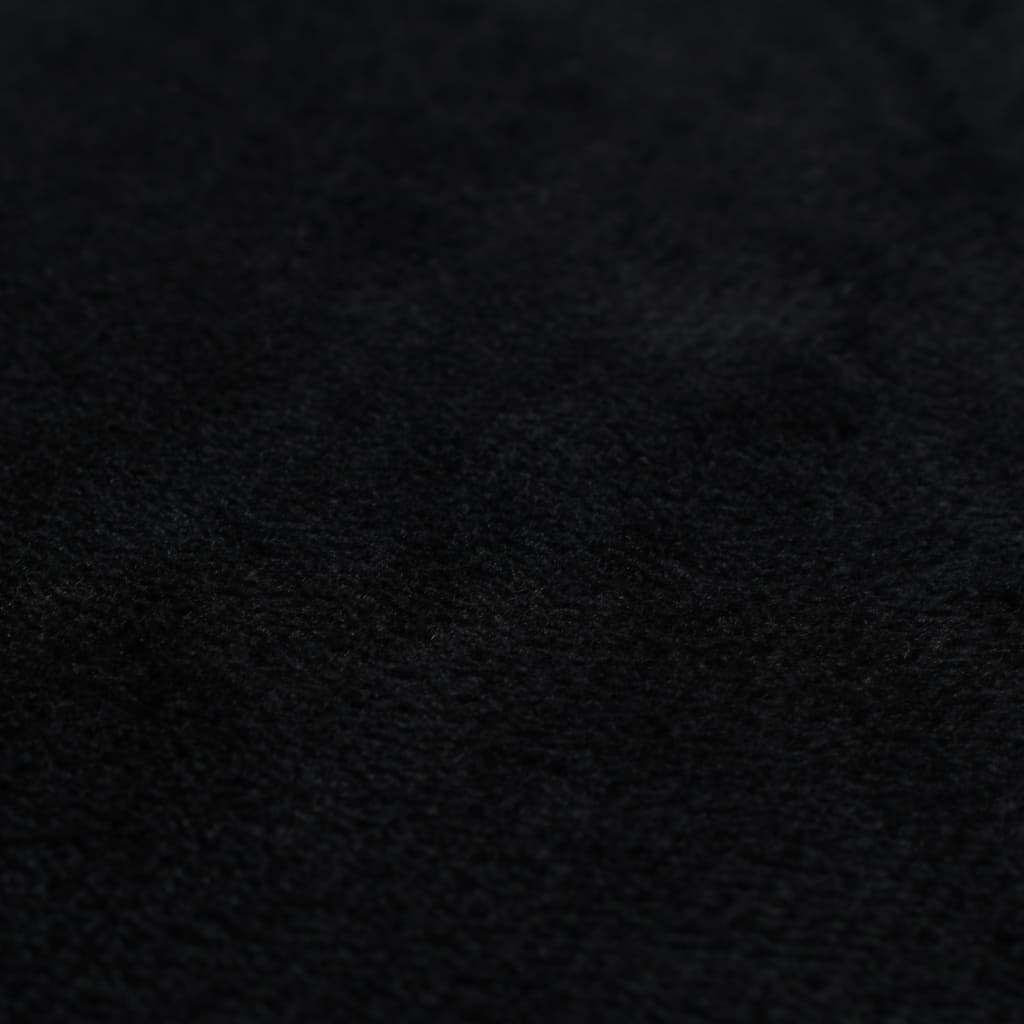 Set di Cuscini 2 pz in Tessuto 40x60 cm Nero