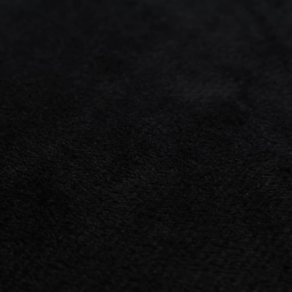Set di Cuscini 2 pz in Tessuto 60x60 cm Nero