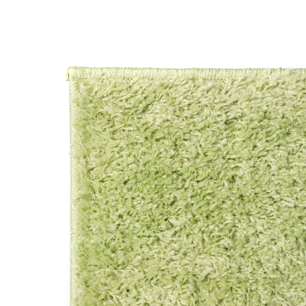 Tappeto Shaggy a Pelo Lungo 80x150 cm Verde