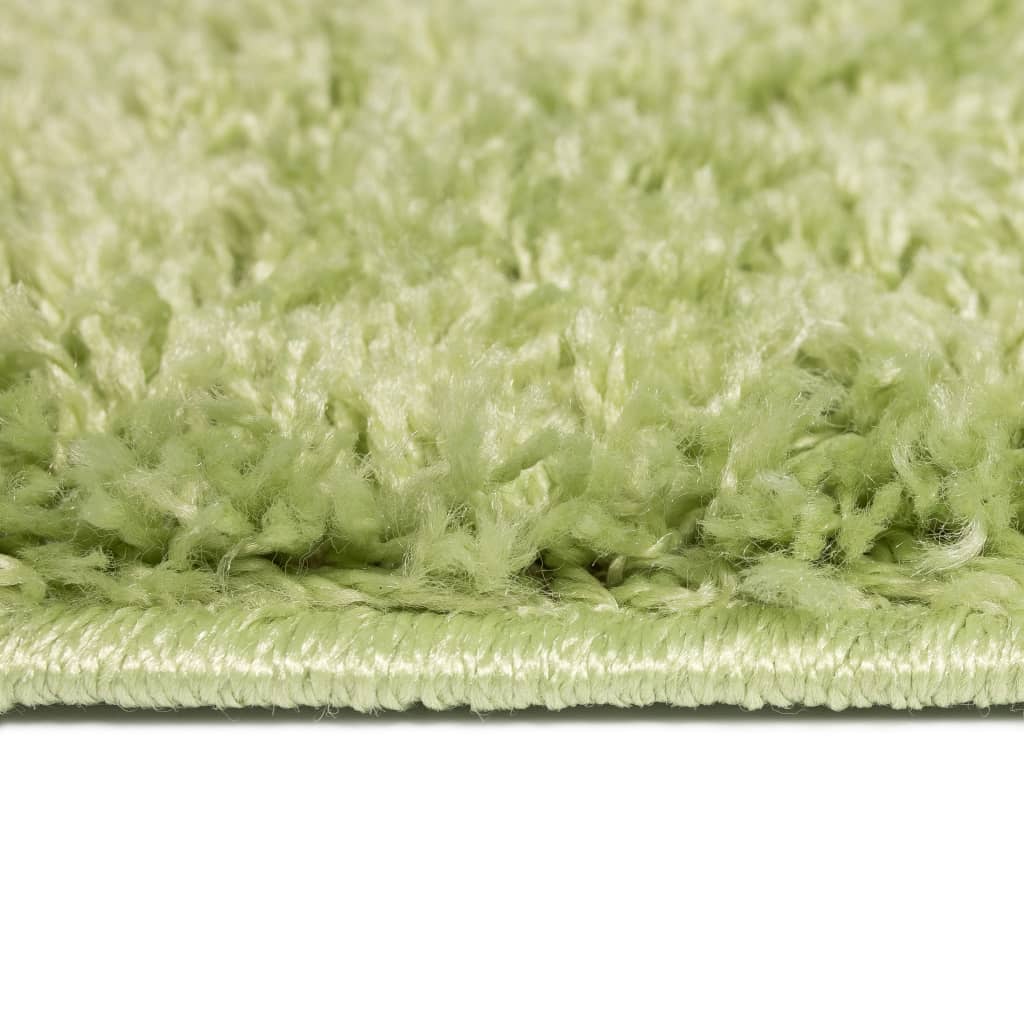 Tappeto Shaggy a Pelo Lungo 80x150 cm Verde
