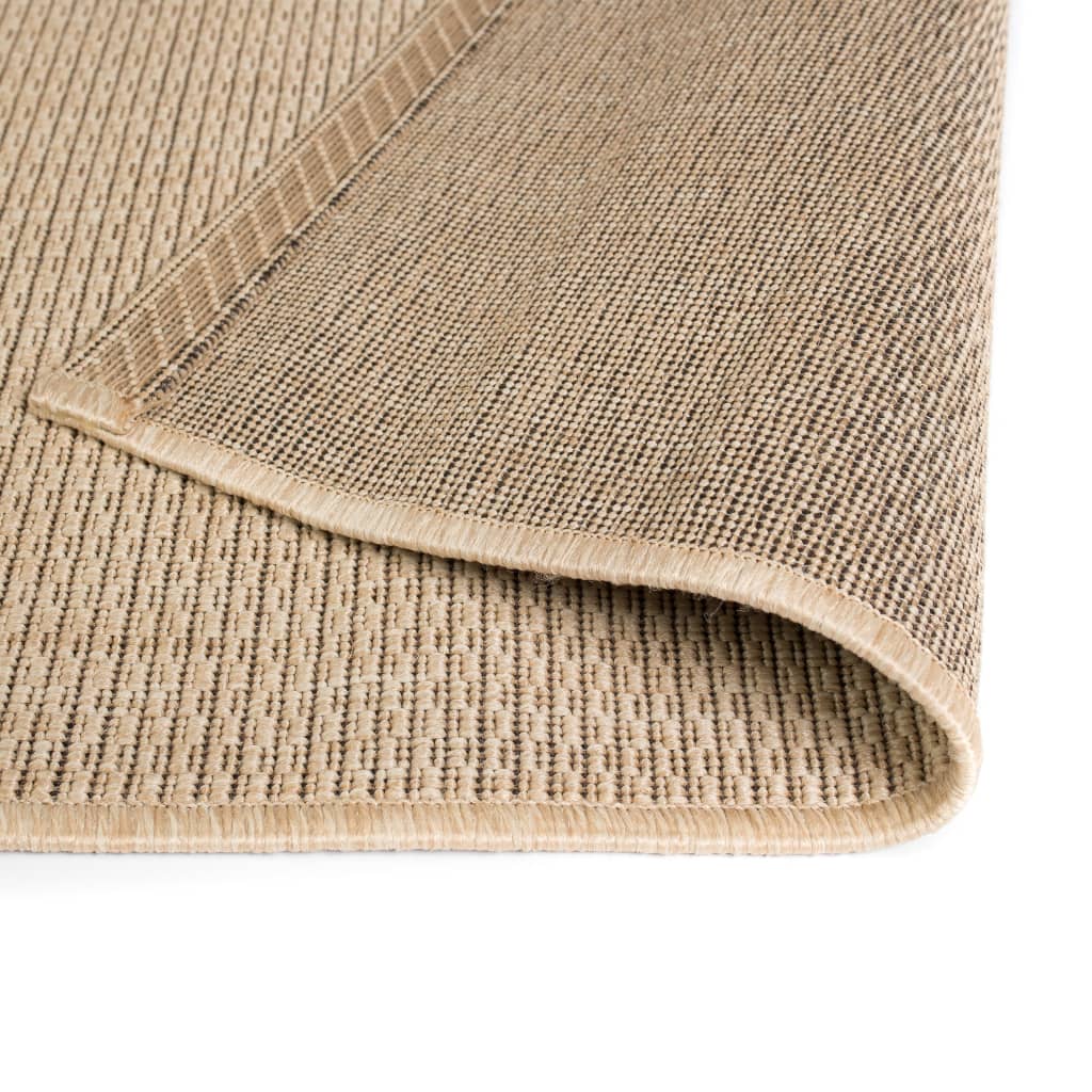 Tappeto da Interni/Esterni Effetto Sisal 80x150 cm Beige