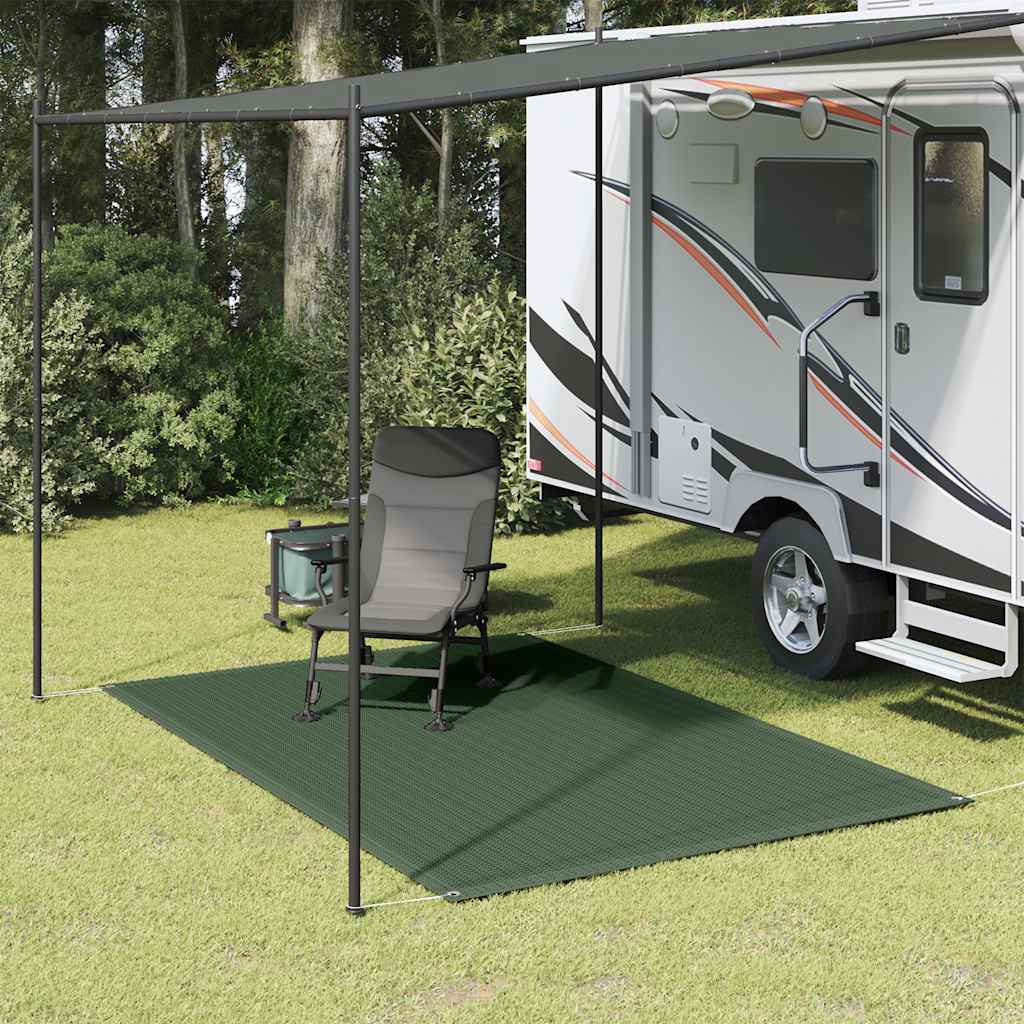 Tappeto da Tenda 250x200 cm in HDPE Verde