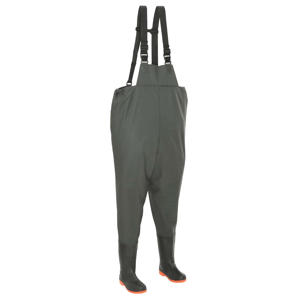 Pantaloni Impermeabili con Stivali Verdi Taglia 38