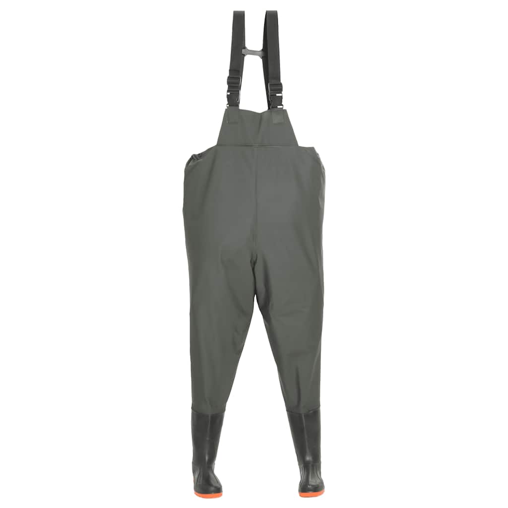 Pantaloni Impermeabili con Stivali Verdi Taglia 38