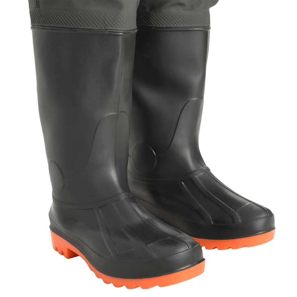 Pantaloni Impermeabili con Stivali Verdi Taglia 38