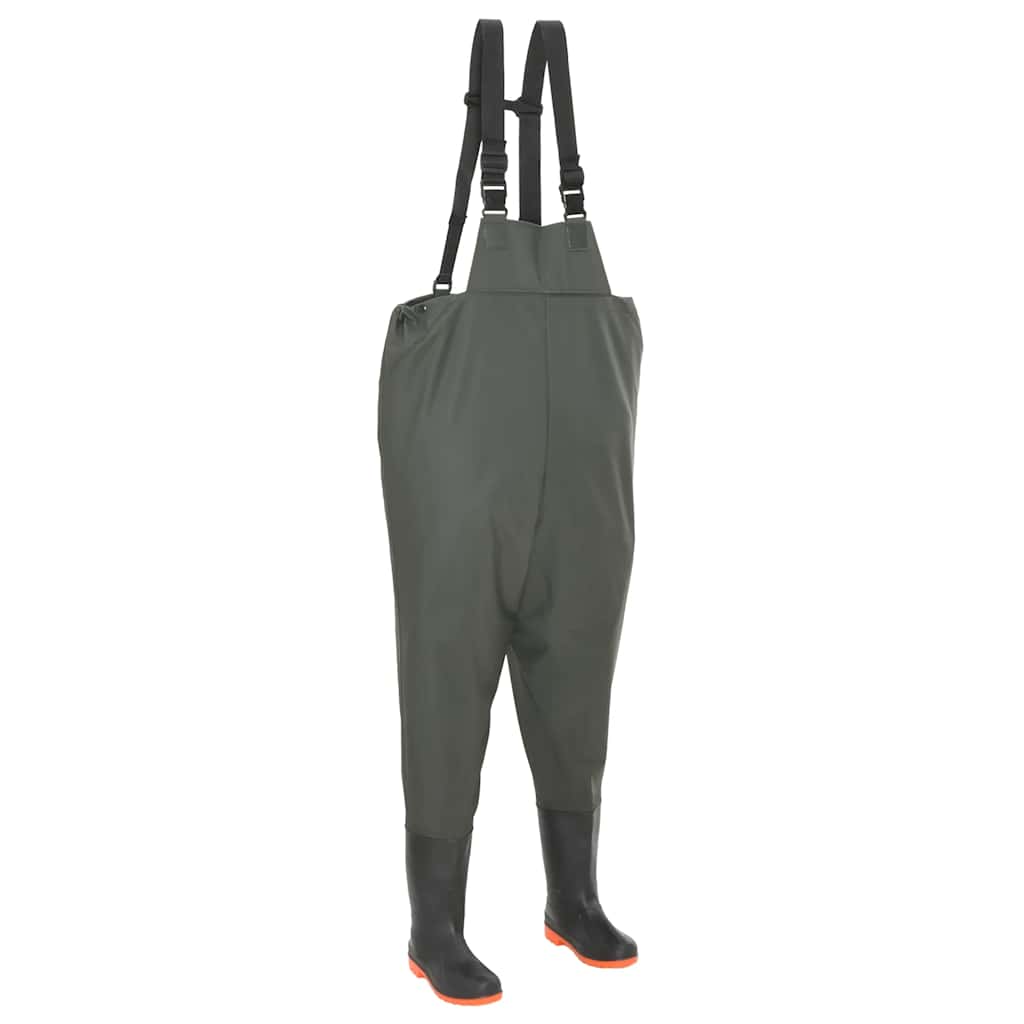 Pantaloni Impermeabili con Stivali Verdi Taglia 39