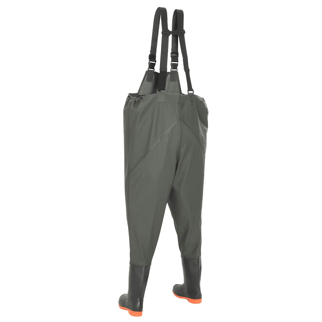 Pantaloni Impermeabili con Stivali Verdi Taglia 39