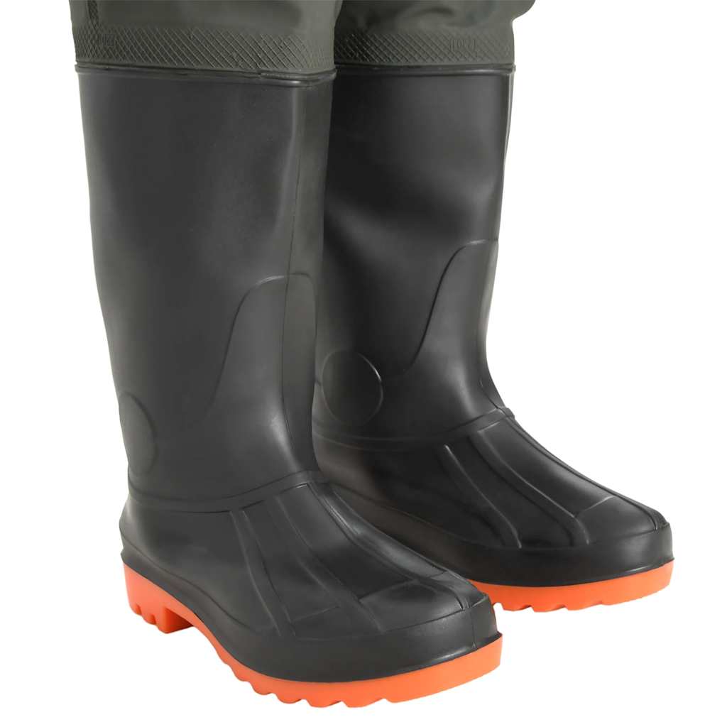 Pantaloni Impermeabili con Stivali Verdi Taglia 39