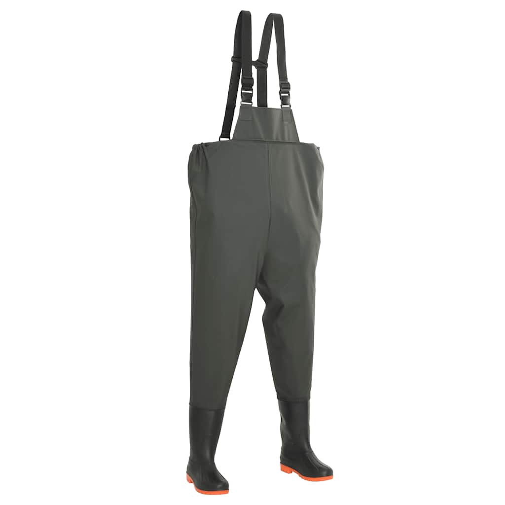 Pantaloni Impermeabili con Stivali Verdi Taglia 40