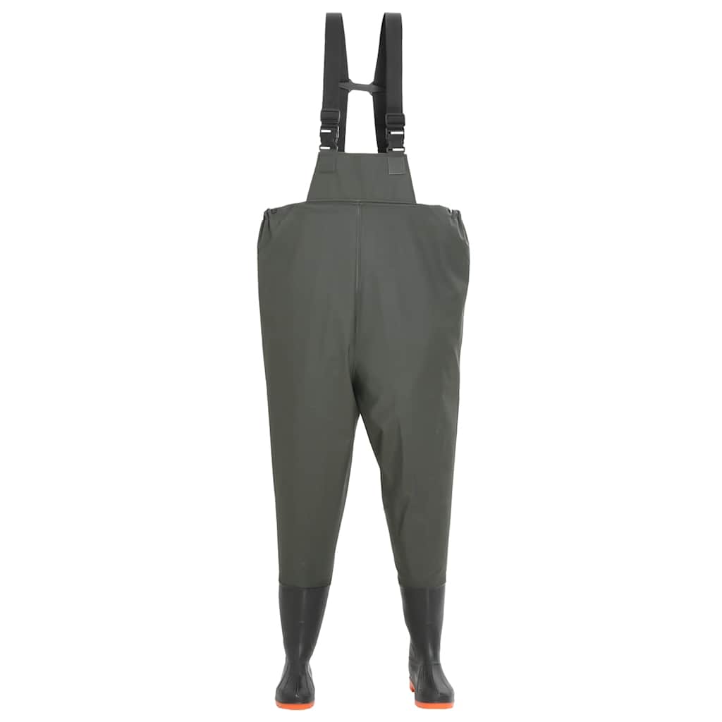 Pantaloni Impermeabili con Stivali Verdi Taglia 40