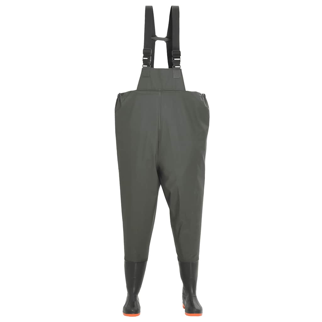 Pantaloni Impermeabili con Stivali Verdi Taglia 41