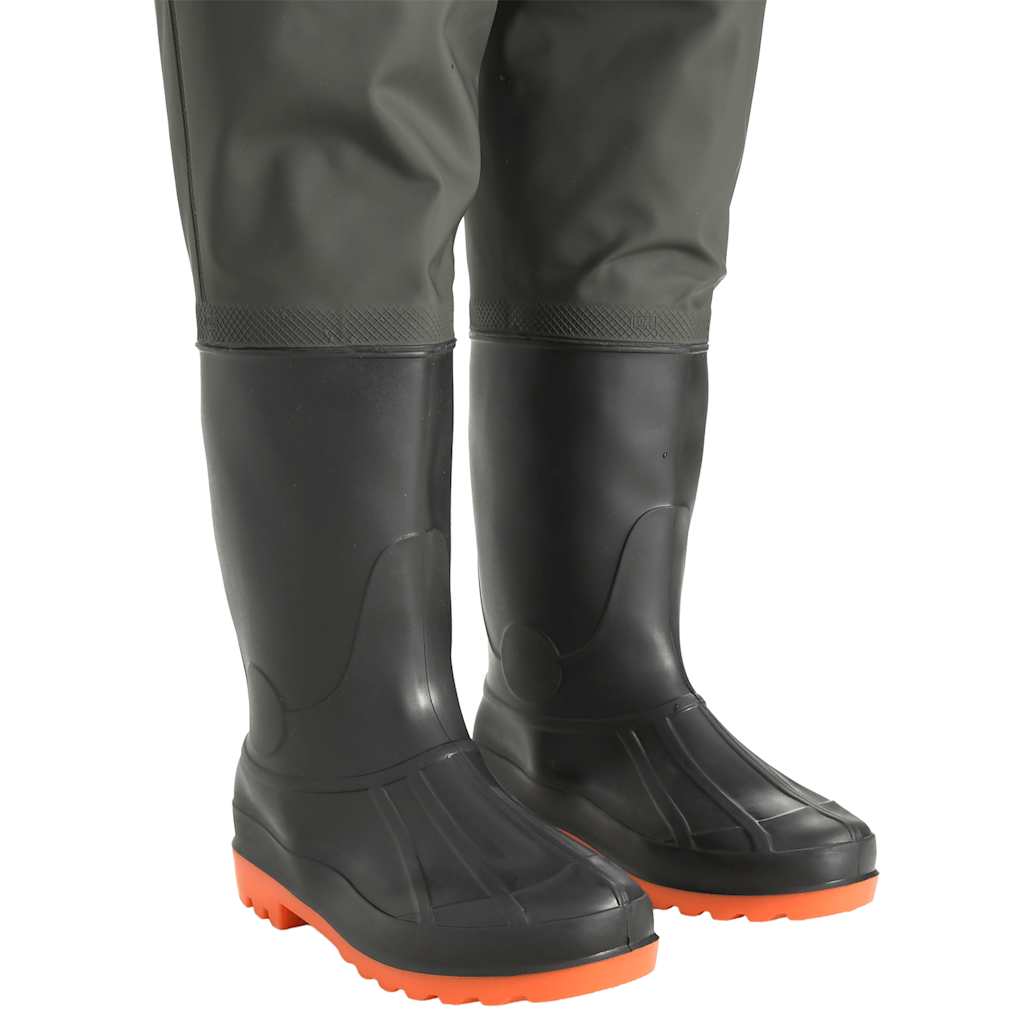 Pantaloni Impermeabili con Stivali Verdi Taglia 43