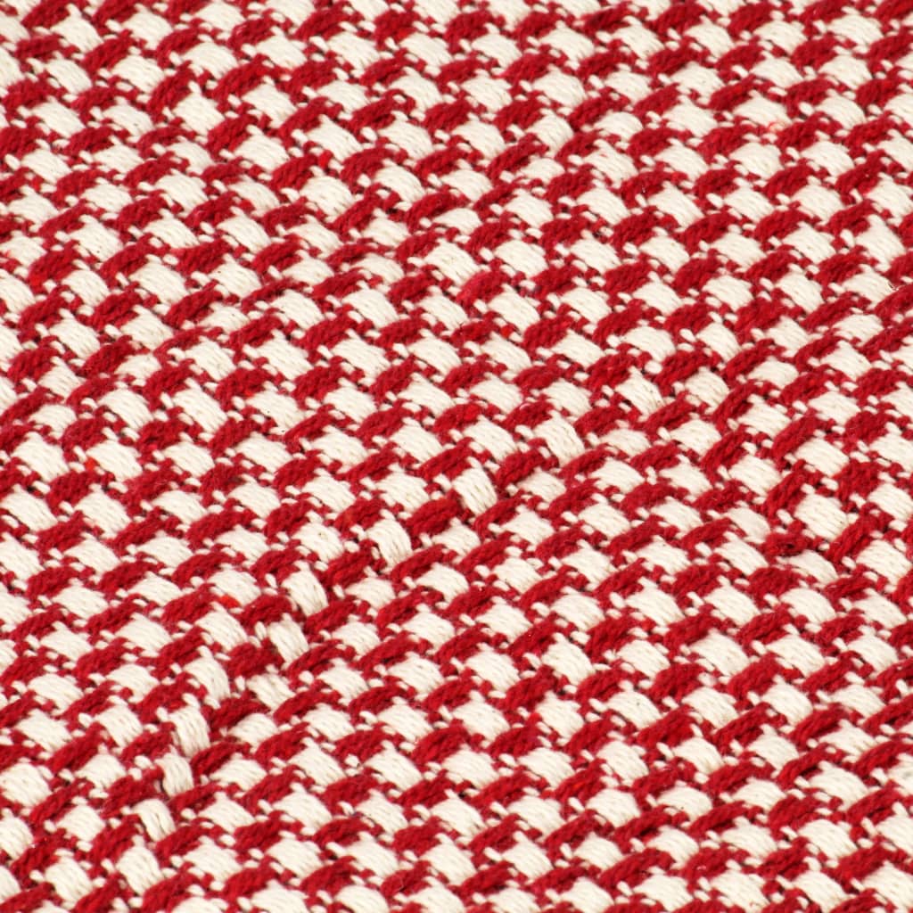 Copriletto in Cotone 160x210 cm Rosso